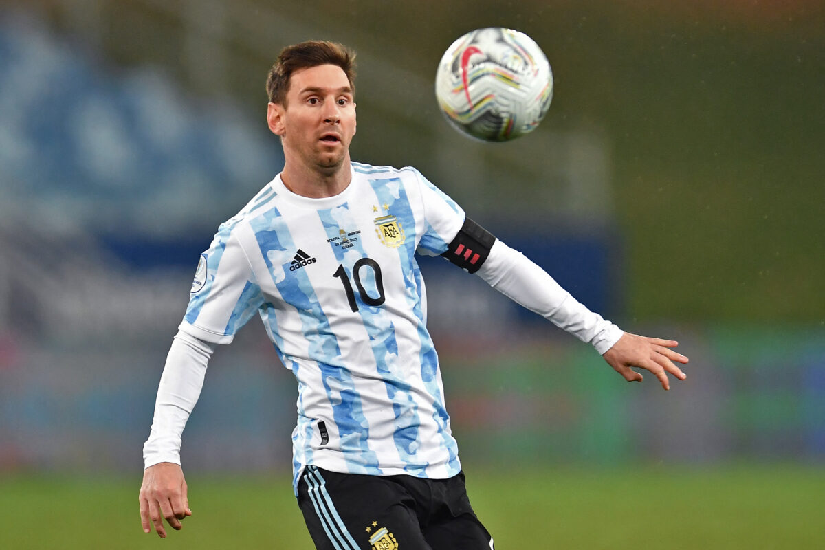 Messi es el jugador con más partidos con la albiceleste