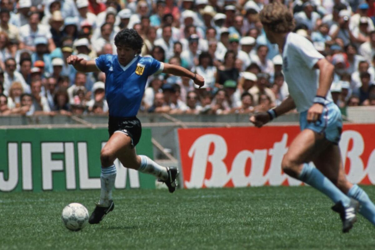 Celebran 35 años del «gol del siglo» de Maradona a Inglaterra