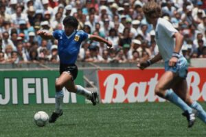 Celebran 35 años del “gol del siglo” de Maradona a Inglaterra