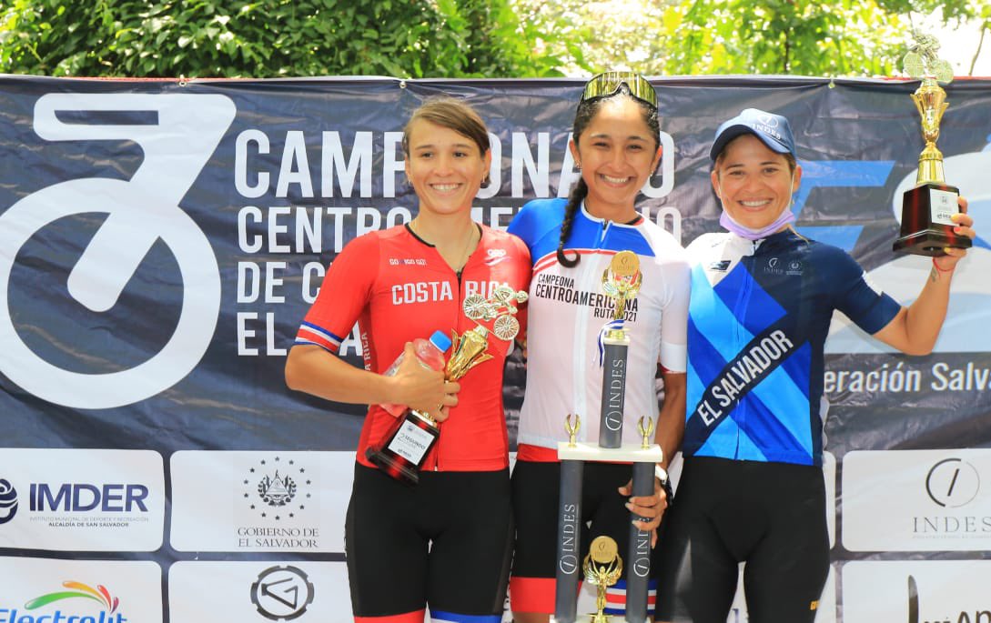 Evelyn García logró el bronce en III Centroamericano de Ruta