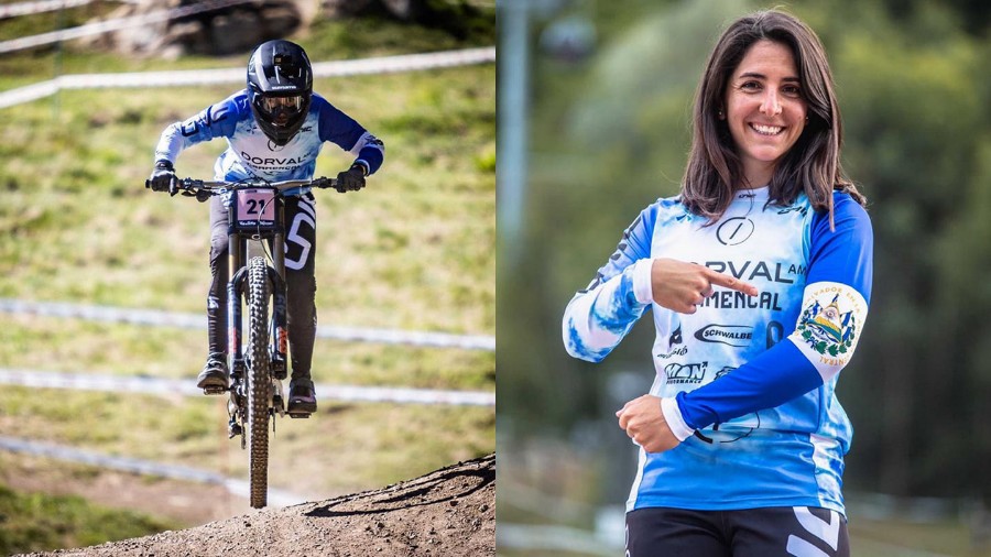 Salvadoreña Mariana Salazar ganó el Panamericano de Downhill 2021