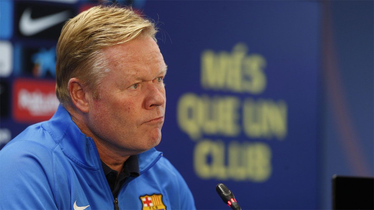 Koeman dice que el Barcelona «es capaz de reaccionar»