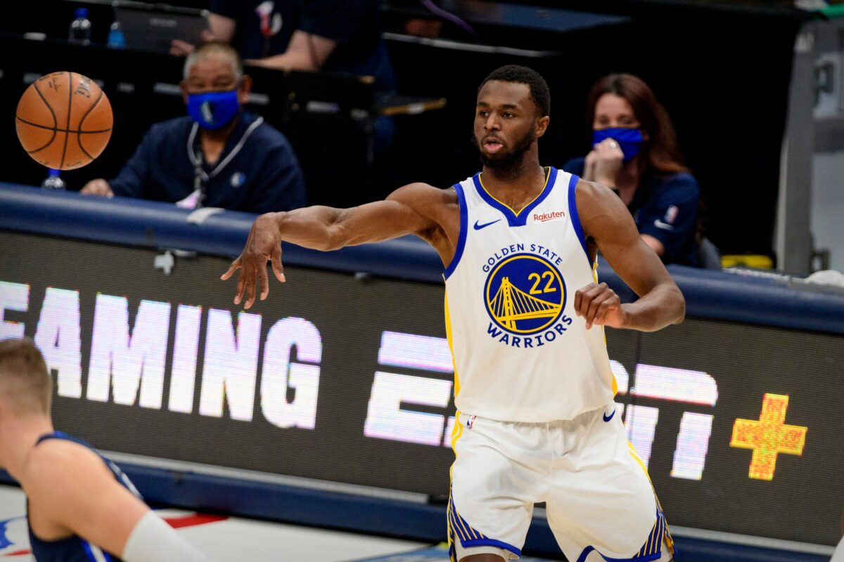 Andrew Wiggins fue vacunado contra el coronavirus y podrá jugar de local con los Warriors