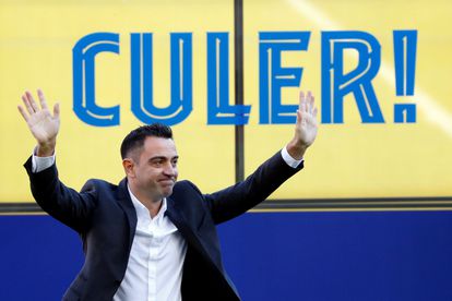 Xavi está disfrutando dirigir al Barcelona