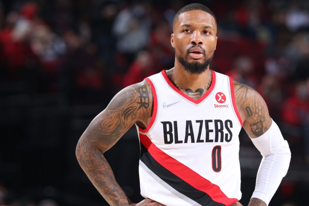 Los Blazers pierden a Damian Lillard para el resto de la temporada￼