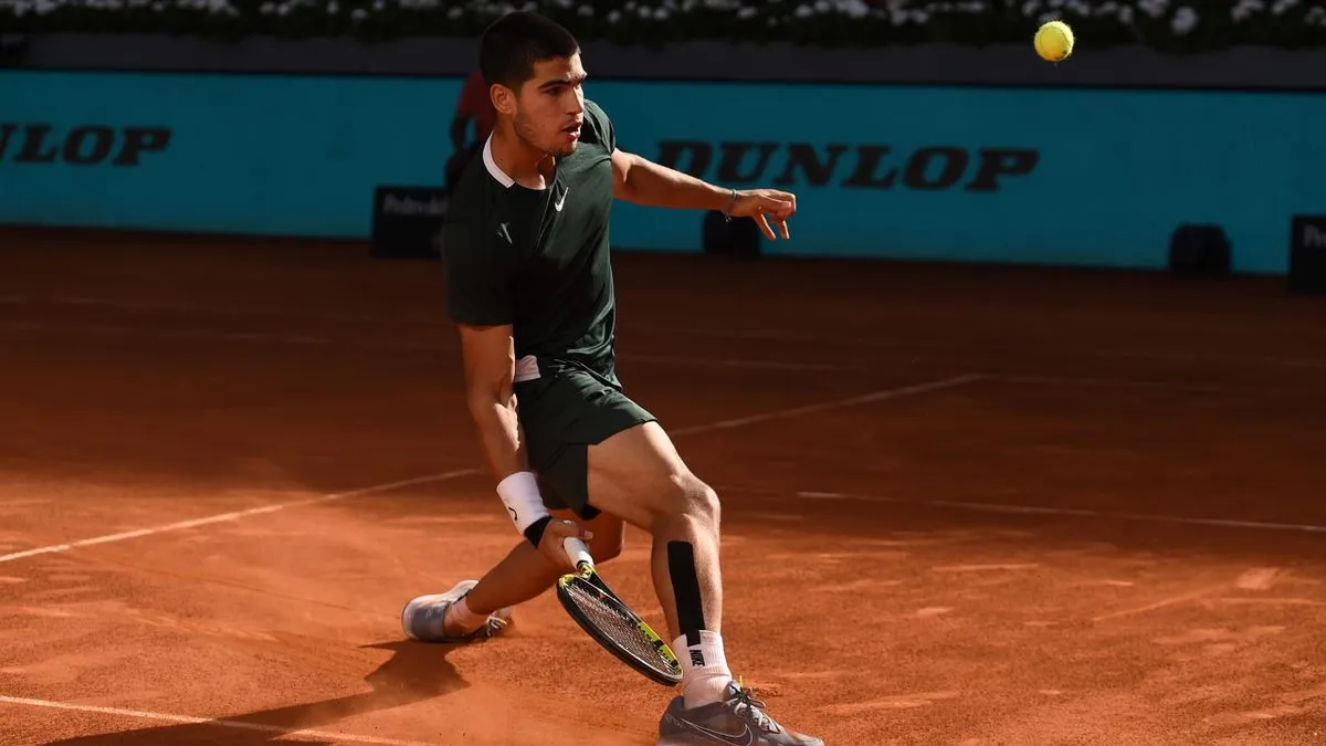 Carlos Alcaraz, nuevo fenómeno del circuito masculino del tenis