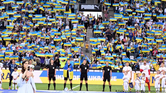 Ucrania jugó su primer partido desde la guerra￼