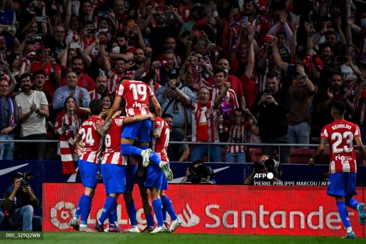 El Atlético se acerca a la Champions ￼