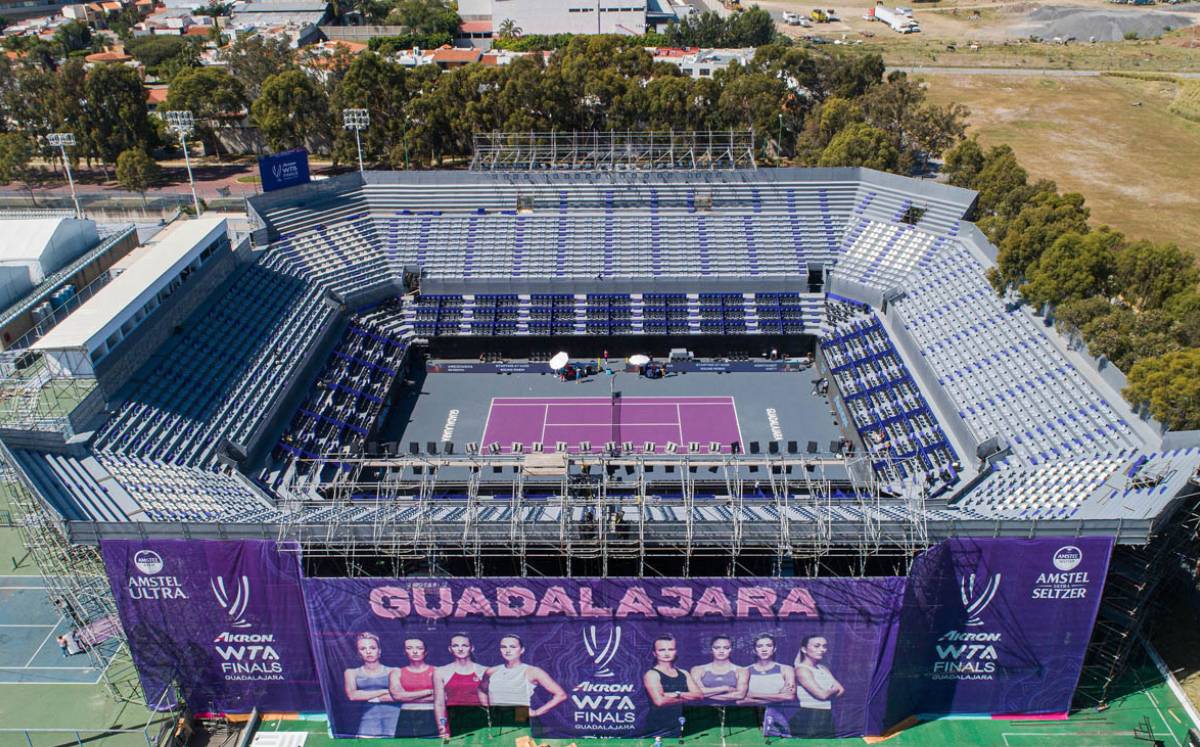 Guadalajara será sede de un torneo WTA-1000 por primera vez