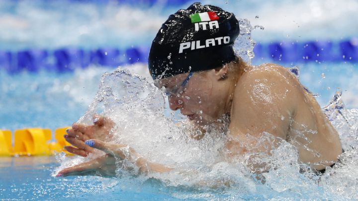 Italiana Pilato es la nueva campeona mundial de los 100 metros braza de natación