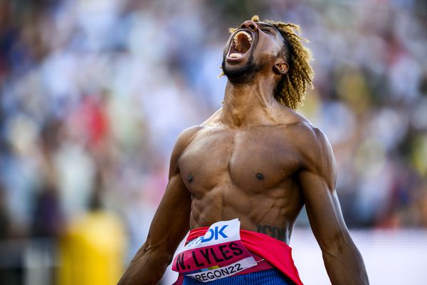 Noah Lyles, el showman más rápido del atletismo estadounidense￼