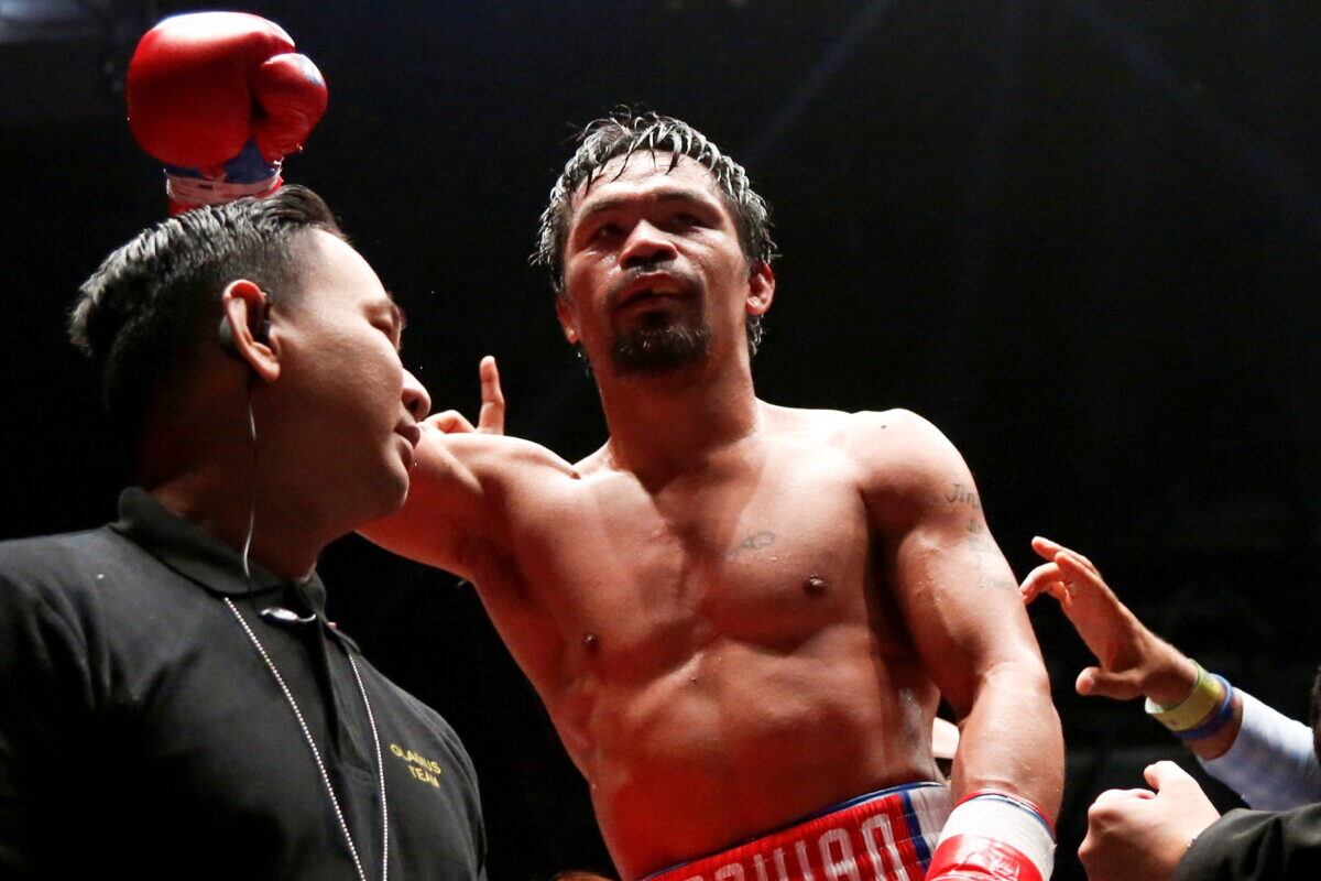 Pacquiao se plantea regresar al cuadrilátero￼