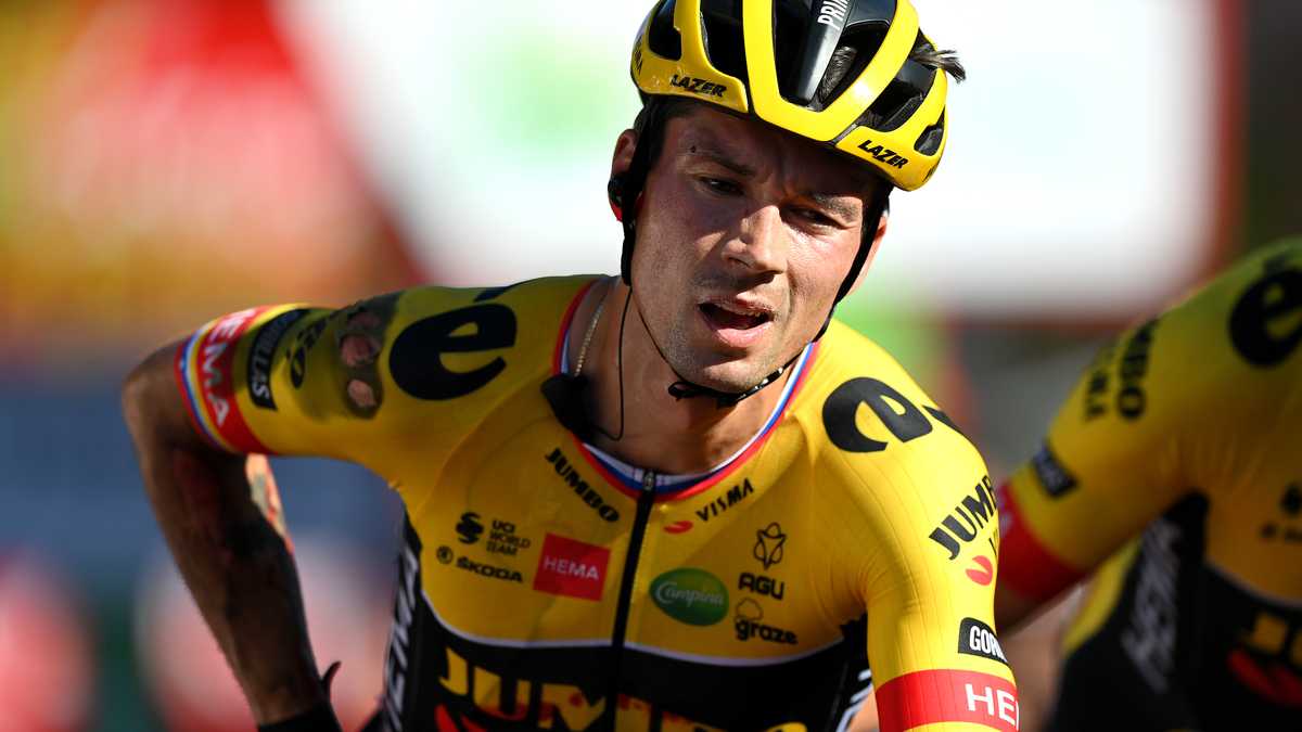 Roglic acusa a Wright de hacerle caer en el accidente que le obligó a retirarse￼