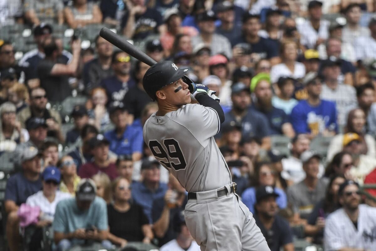 Aaron Judge se acerca al récord de Roger Maris en los Yankees￼