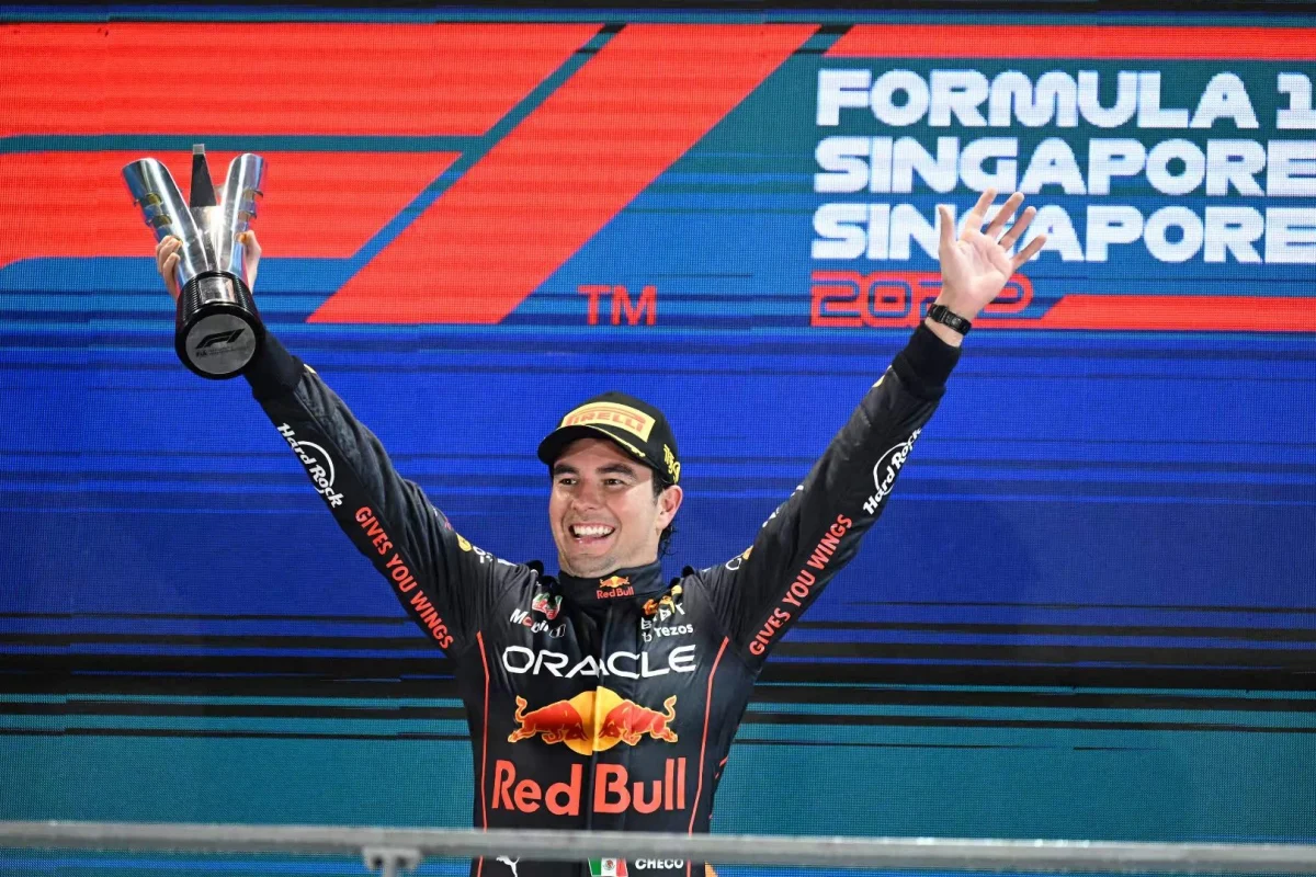 Mexicano Sergio Pérez se impuso en el Gran Premio de Singapur