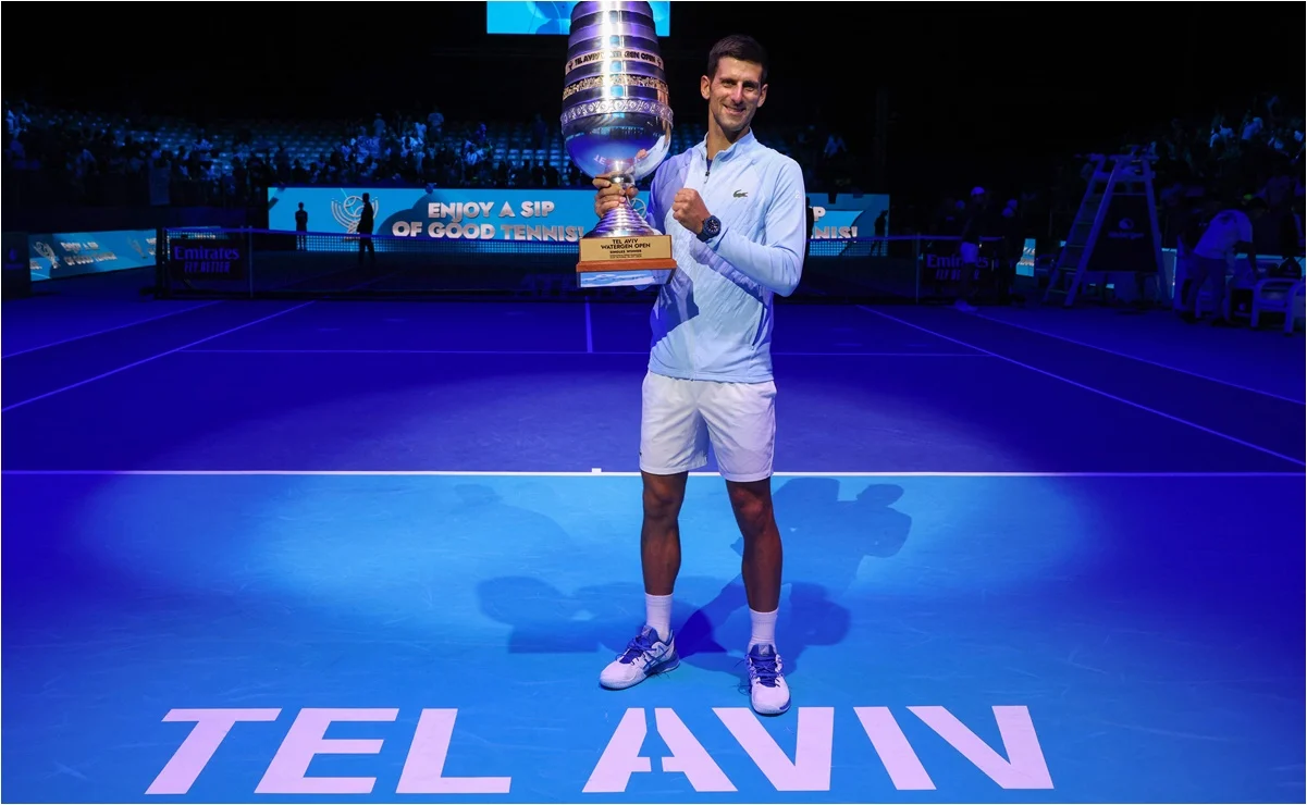 Djokovic logra su tercer título de la temporada￼