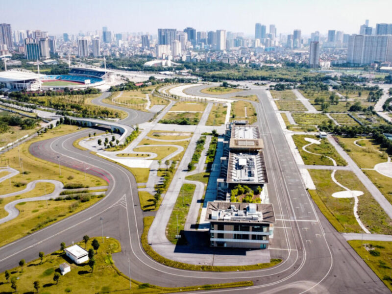 El circuito de Vietnam de Fórmula 1 en el olvido￼
