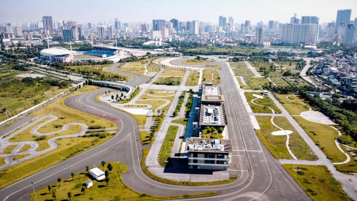 El circuito de Vietnam de Fórmula 1 en el olvido￼