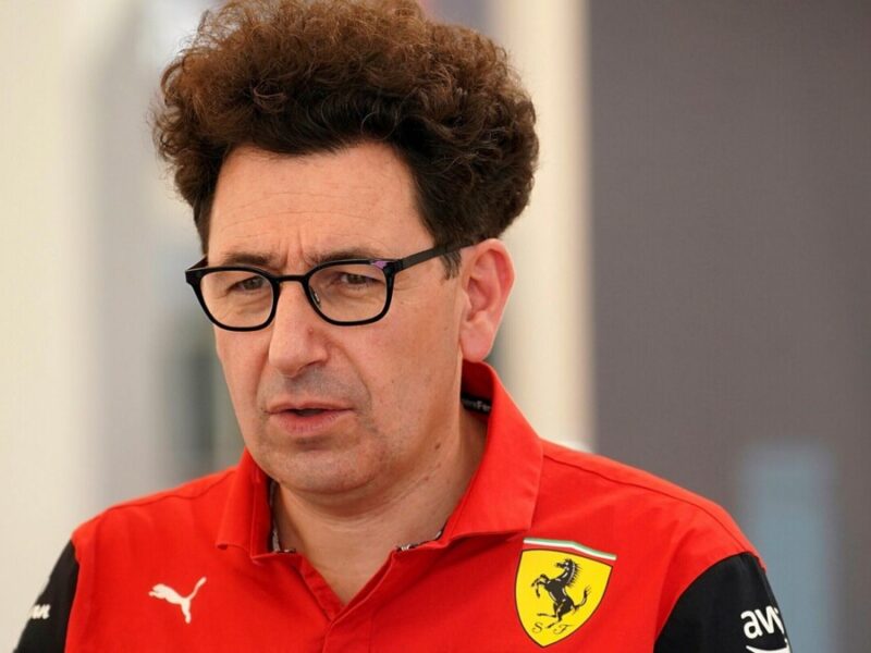 Dimite Mattia Binotto de la escudería Ferrari