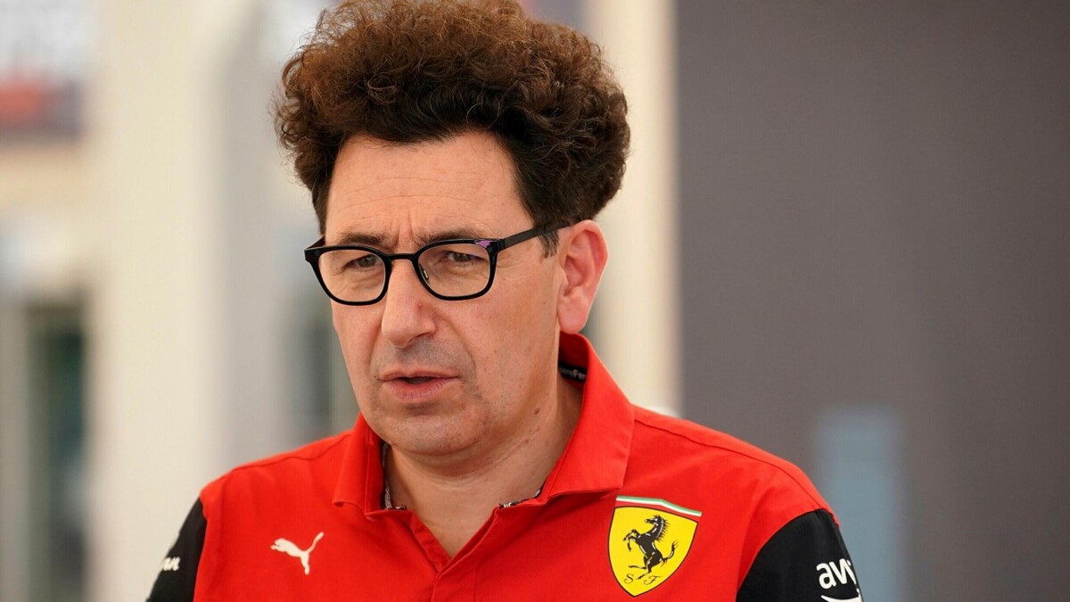 Dimite Mattia Binotto de la escudería Ferrari