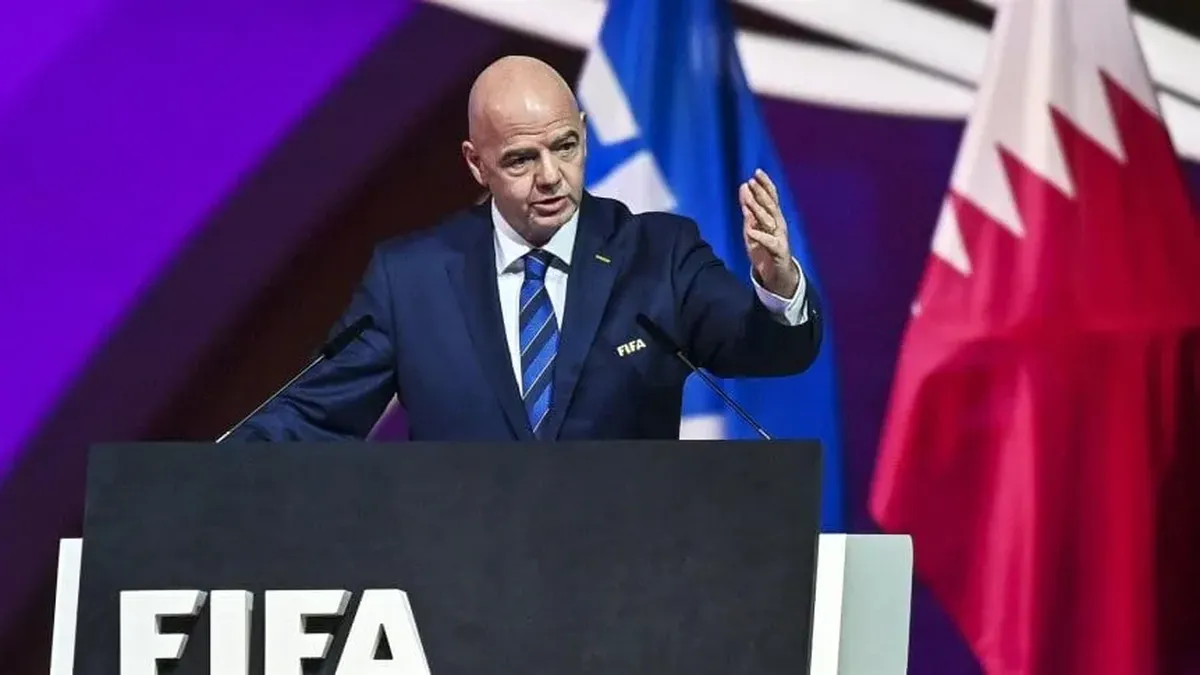 Infantino llama a una tregua en Ucrania