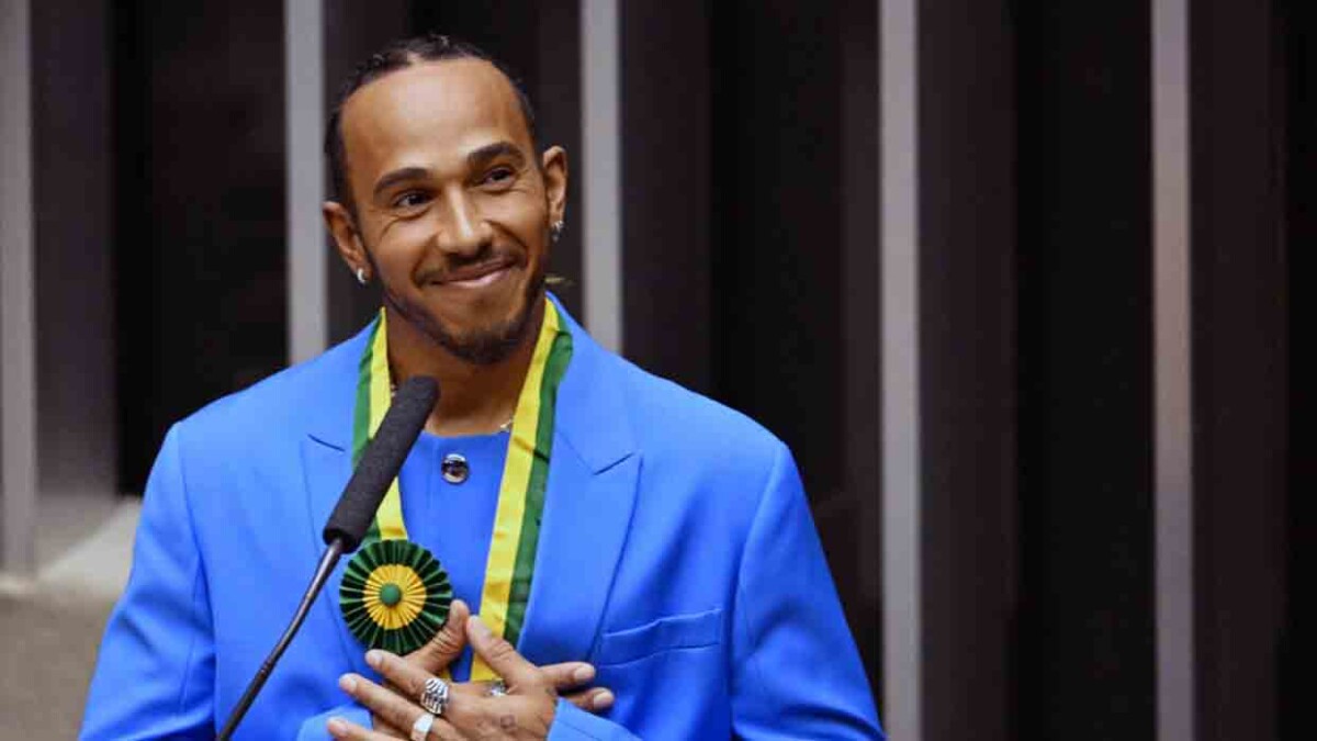 Lewis Hamilton recibe ciudadanía honorífica de Brasil