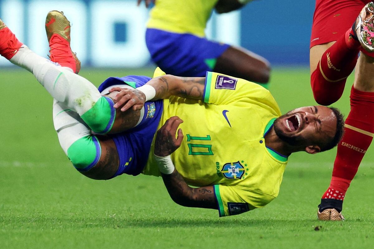 Brasil pierde a Neymar para juego contra Suiza