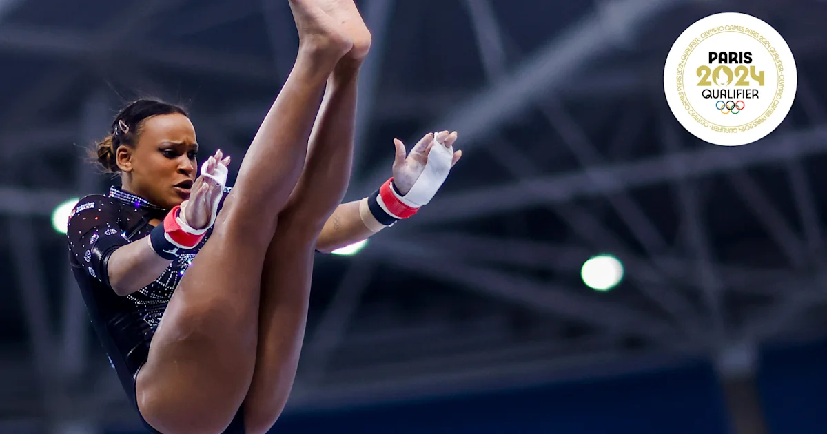 Las estadounidenses campeonas del mundo por equipos de gimnasia artística￼