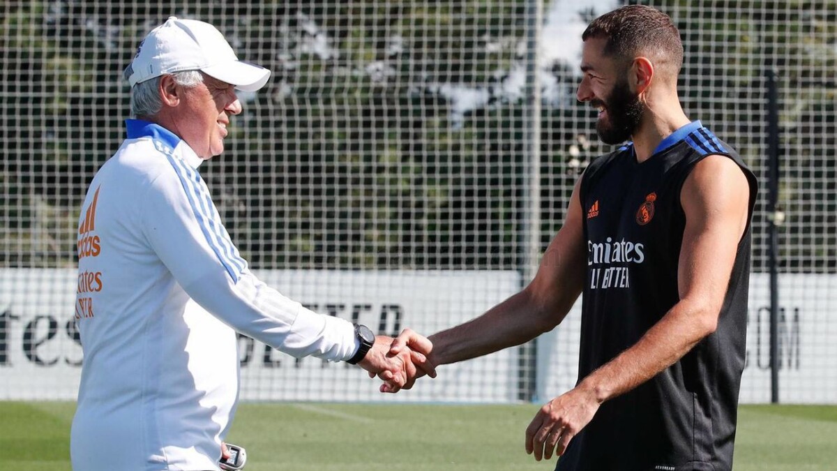 Benzema regresará el sábado a los entrenamientos