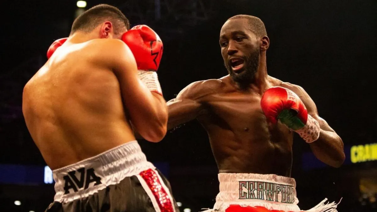 Terence Crawford retuvo su título del peso welter de la OMB