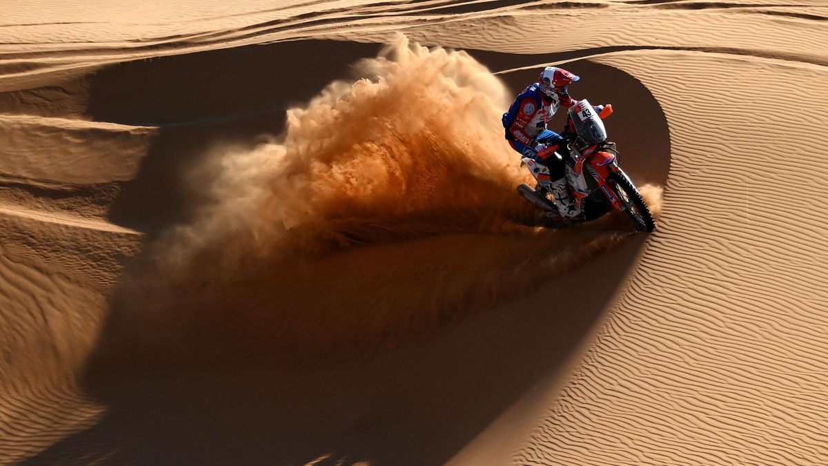 Mason Klein gana segunda etapa de motos en el Rally Dakar