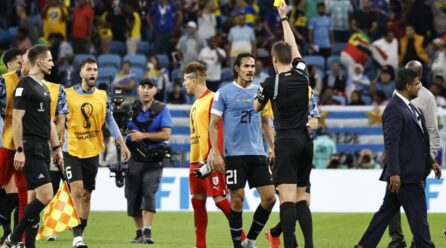 FIFA suspende a varios jugadores de Uruguay