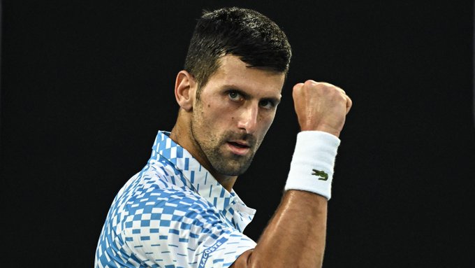 Novak Djokovic brilla en la pista de Australia