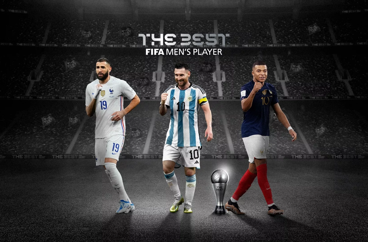Messi, Mbappé y Benzema pelean por ser “The Best”