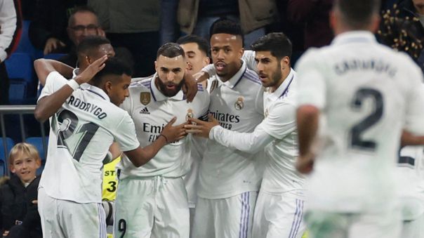 Doblete de Benzema en victoria del Madrid