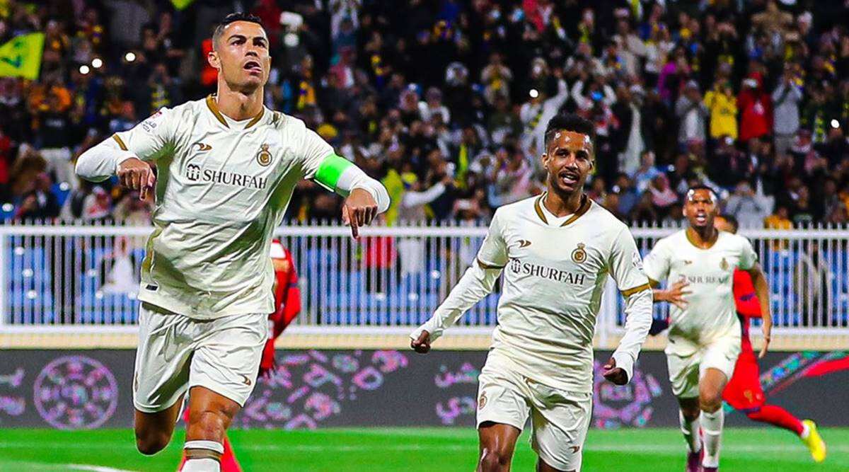 Cristiano Ronaldo elegido mejor jugador de febrero en Arabia