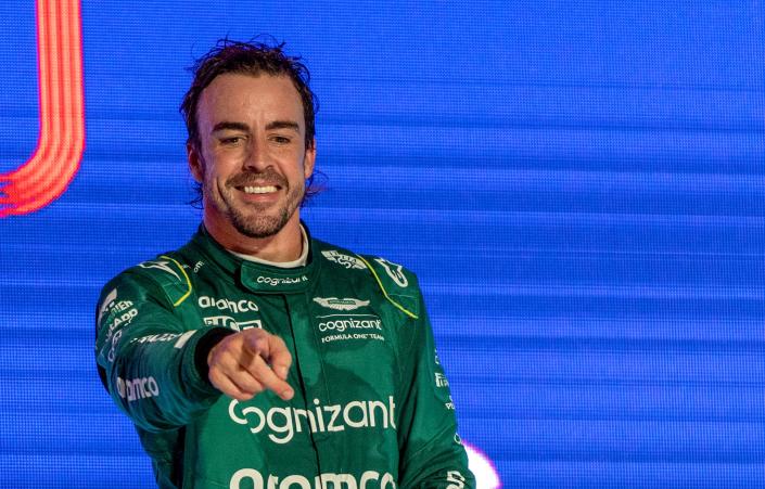 Fernando Alonso alcanzó los 100 podios en la F1