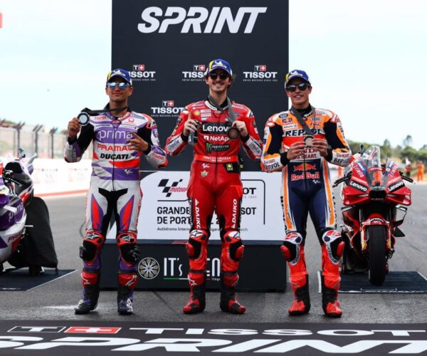 Bagnaia ganó el primer sprint del mundial de motociclismo