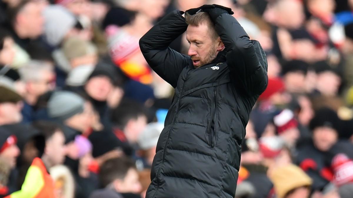 Graham Potter es separado del banquillo del Chelsea