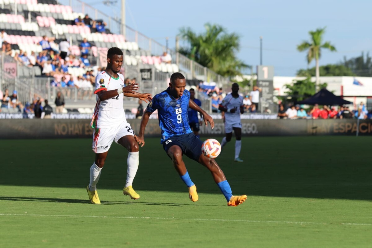 El Salvador es derrotado por Martinica en Copa Oro