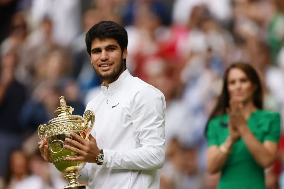«Ser campeón de Wimbledon es algo que quería», dijo Alcaraz
