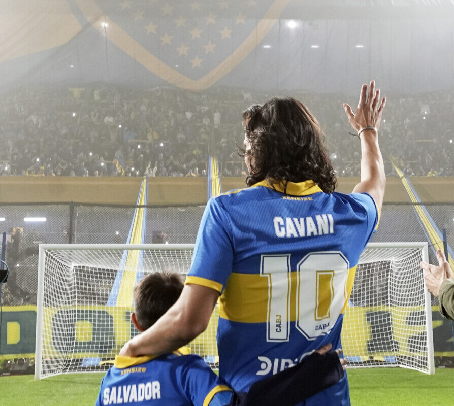 Boca Juniors presenta al uruguayo Edinson Cavani