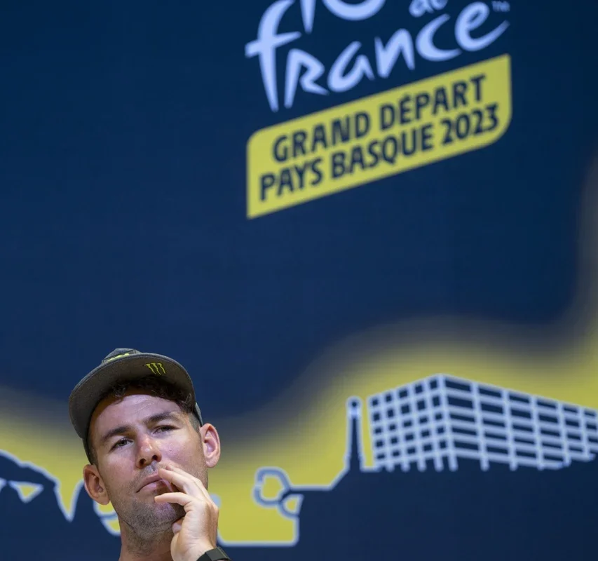 Mark Cavendish vive su último Tour de Francia 