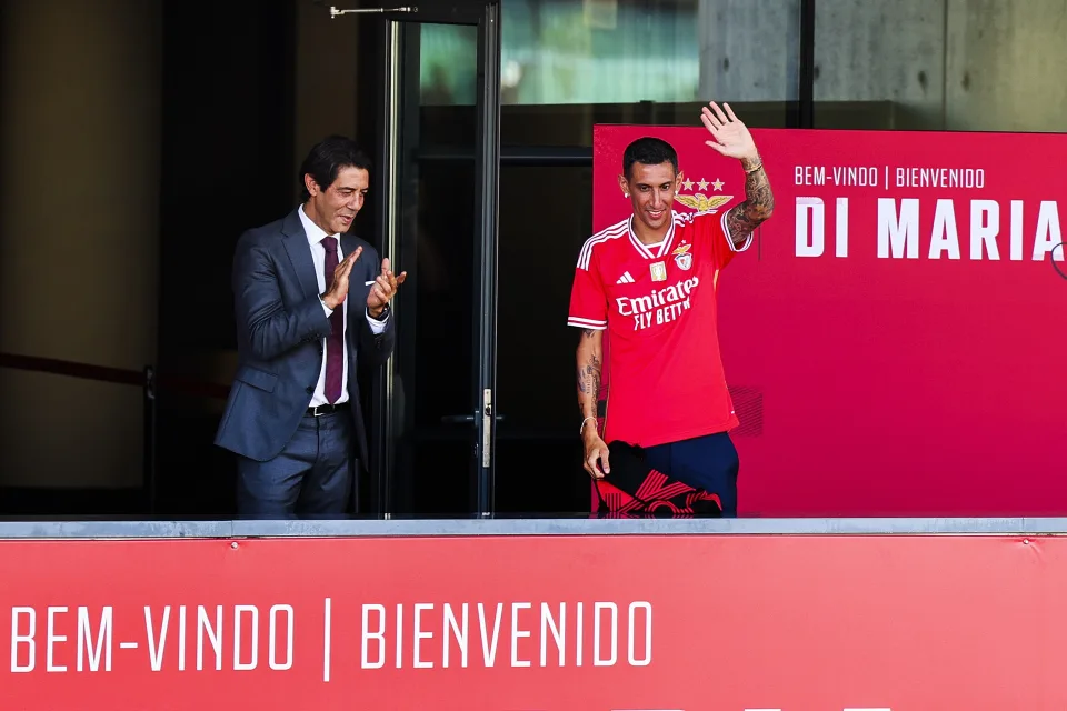 Di María regresó al Benfica