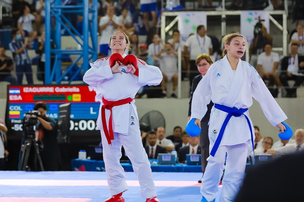 Gabriela Izaguirre ganó el oro en karate