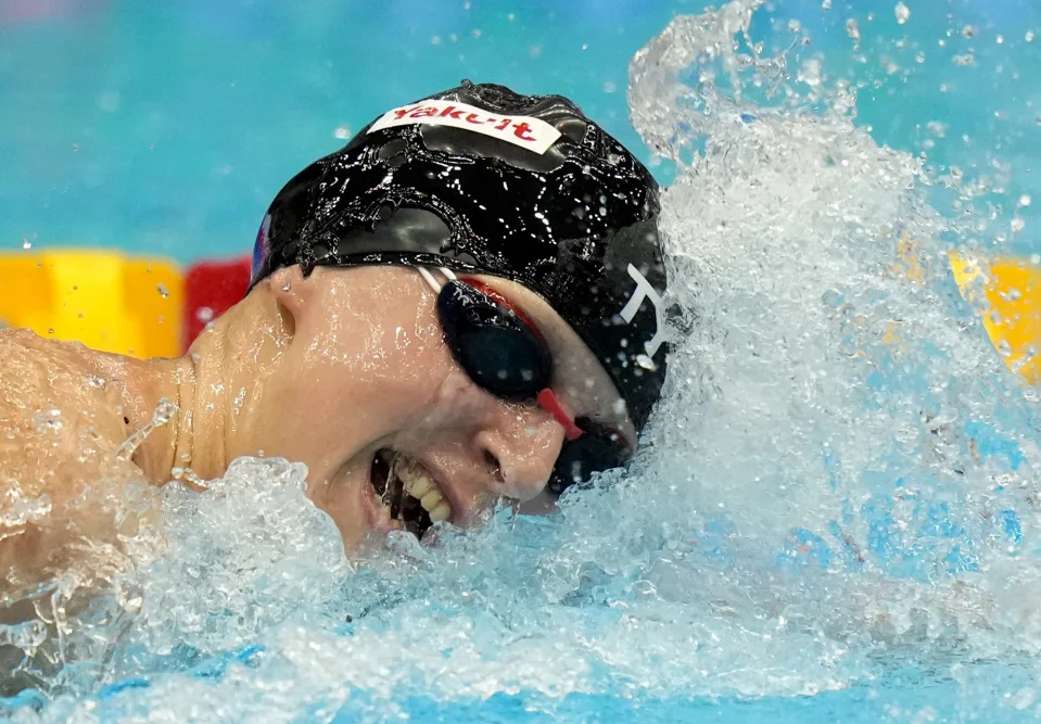 Katie Ledecky logra su quinto título de campeona mundial de los 1,500