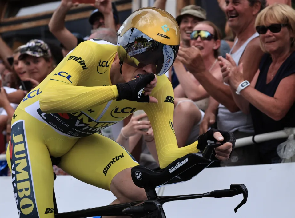 Vingegaard da un golpe de autoridad en el Tour de Francia