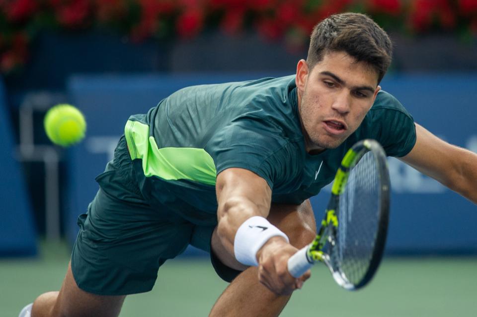 Alcaraz inició con triunfo en el Abierto de Canadá