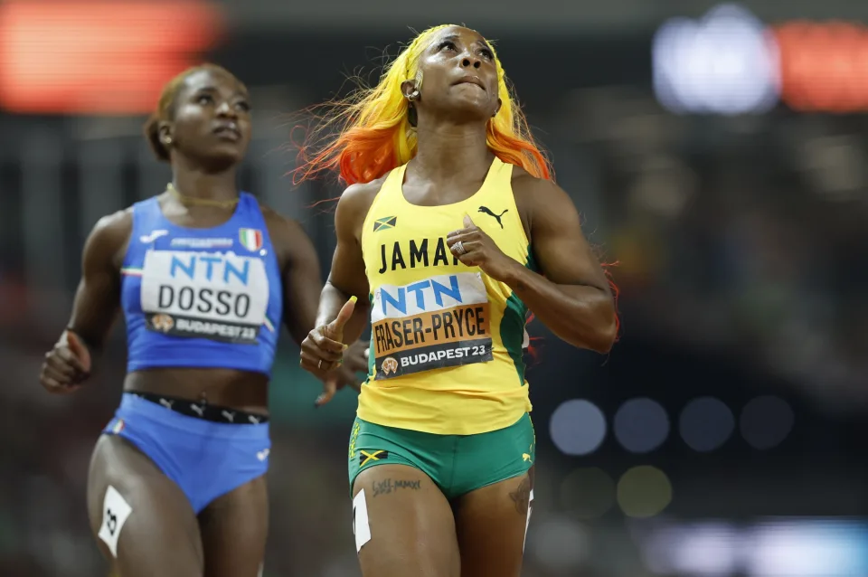 Fraser-Pryce superó a Usain Bolt como medallista mundial