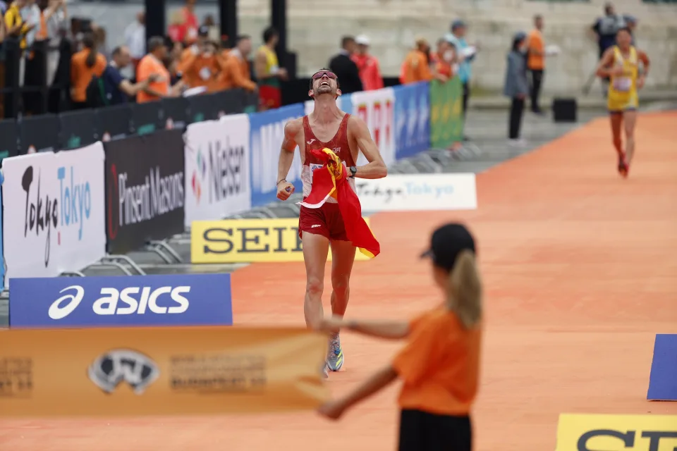 Álvaro Martín campeón del mundo de 20 kilómetros marcha